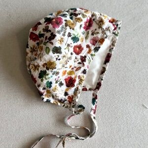 Briar Baby floral bonnet.